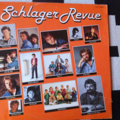 schlager revue dublu disc vinyl 2 lp selectii muzica pop italo disco germany