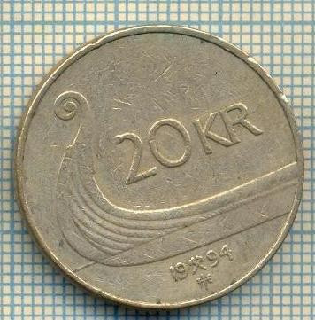 10451 MONEDA- NORVEGIA - 20 KRONER -anul 1994 -STAREA CARE SE VEDE