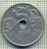 10450 MONEDA- NORVEGIA - 1 KRONE -anul 2002 -STAREA CARE SE VEDE, Europa