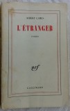 ALBERT CAMUS - L&#039;ETRANGER (ROMAN) [ED. GALLIMARD 1965 / LB. FRANCEZA]