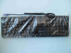 Tastatura Cannyon neagra PS/2 - NOUA foto