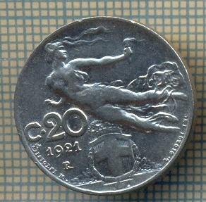10414 MONEDA - ITALIA - 20 CENTESIMI -anul 1921 -starea care se vede