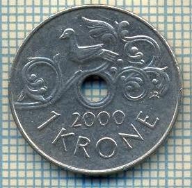 10448 MONEDA- NORVEGIA - 1 KRONE -anul 2000 -STAREA CARE SE VEDE foto