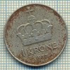10437 MONEDA- NORVEGIA - 1 KRONE -anul 1977 -STAREA CARE SE VEDE, America de Nord