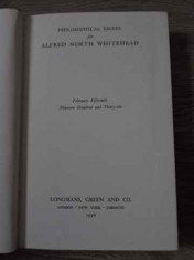 Philosophical Essays - Alfred North Whitehead ,394907 foto