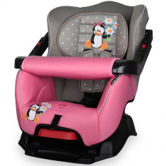 Scaun Auto Bumper 9-18 kg 2016 Grey Pink Penguin foto