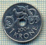 10447 MONEDA- NORVEGIA - 1 KRONE -anul 2004 -STAREA CARE SE VEDE, Europa