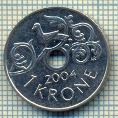 10447 MONEDA- NORVEGIA - 1 KRONE -anul 2004 -STAREA CARE SE VEDE