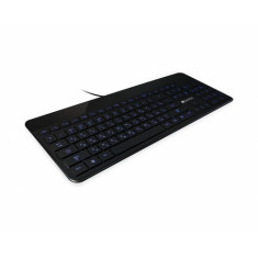 CANYON Keyboard CNS-HKB5 (Wired USB, Slim, with Multimedia functions, LED backlight, Rubberized surf foto