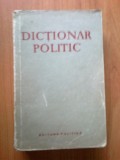 w0d Dictionar Politic -B.n.ponomarev