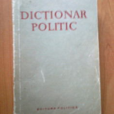 w0d Dictionar Politic -B.n.ponomarev