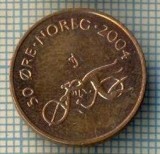 10465 MONEDA- NORVEGIA - 50 ORE -anul 2004 -STAREA CARE SE VEDE