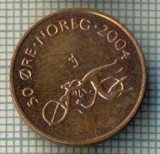 10465 MONEDA- NORVEGIA - 50 ORE -anul 2004 -STAREA CARE SE VEDE, Europa