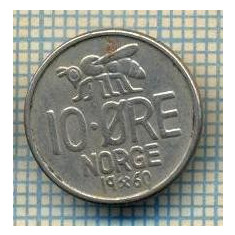 10487 MONEDA- NORVEGIA - 10 ORE -anul 1960 -STAREA CARE SE VEDE