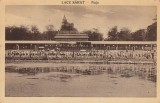 LACUL SARAT - PLAJA , LIBRARIA LA CARTEA DE AUR TEODOR MANEA , BRAILA CIRC.1930, Circulata, Printata