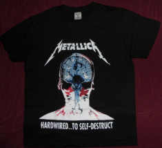 Tricou Metallica - Hardwired to Self Destruct S,M,L,XL,calitate 180 gr foto