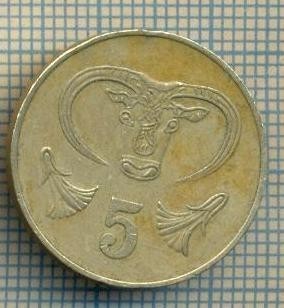 10535 MONEDA- CYPRU(CYPRUS) - 5 CENTS -anul 1983 -STAREA CARE SE VEDE foto