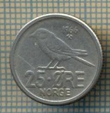 10475 MONEDA- NORVEGIA - 25 ORE -anul 1966 -STAREA CARE SE VEDE