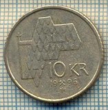 10468 MONEDA- NORVEGIA - 10 KRONER -anul 1996 -STAREA CARE SE VEDE