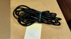 Cablu prelungitor Alimentare PC, Imprimanta, Monitor 3,80 m foto