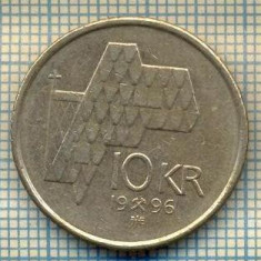 10469 MONEDA- NORVEGIA - 10 KRONER -anul 1996 -STAREA CARE SE VEDE