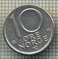 10477 MONEDA- NORVEGIA - 10 ORE -anul 1977 -STAREA CARE SE VEDE