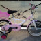 Princess by B&#039;twin Decathlon, bicicleta copii - 16&quot; (6-8 ani)
