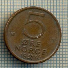 10466 MONEDA- NORVEGIA - 5 ORE -anul 1976 -STAREA CARE SE VEDE