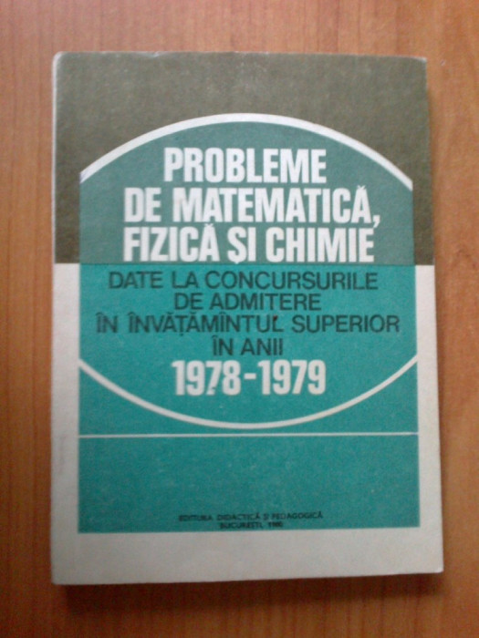 d2 Probleme De Matematica Fizica Si Chimie