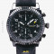 Set ceas Massimo Dutti cronograph nou cu eticheta, cu doua curele de schim