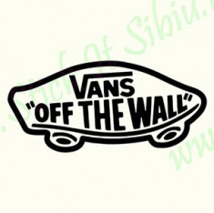 Vans off the wall_Stickere Sport_Cod: CSP-161_Dim: 15 cm. x 6.9 cm. foto