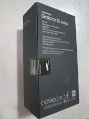 Samsung Galaxy S7 Edge Black Onyx 32GB SIGILAT foto