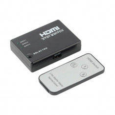 Switch splitter hdmi 3 port si telecomanda foto