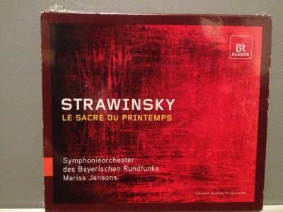 STRAWINSKY - LE SACRE DU PRINTEMPS (2010/BR REC/RFG) - CD ORIGINAL/Sigilat/Nou foto