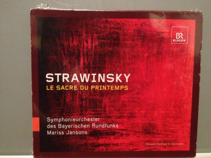 STRAWINSKY - LE SACRE DU PRINTEMPS (2010/BR REC/RFG) - CD ORIGINAL/Sigilat/Nou