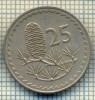 10539 MONEDA- CYPRU(CYPRUS) - 25 MILS -anul 1976 -STAREA CARE SE VEDE, Europa