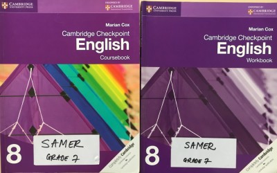 CAMBRIDGE CHECKPOINT ENGLISH 8 Coursebook + Workbook foto