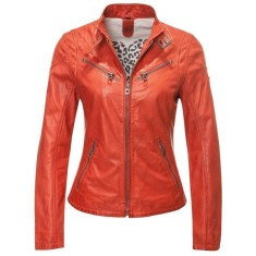 Geaca de Piele Naturala Dama Gipsy Rosie Biker GIPSY22313 foto