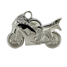 USB Stick memorie motocicleta metal 16 GB Memory Flash Drive +CADOU! foto