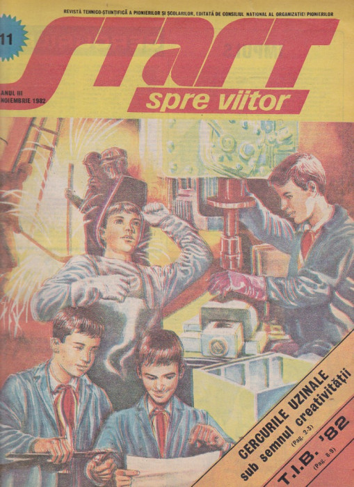 bnk rev Revista Start spre viitor - anul III noiembrie 1982