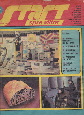 bnk rev Revista Start spre viitor - anul VI februarie 1985 foto