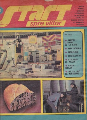 bnk rev Revista Start spre viitor - anul VI februarie 1985 foto