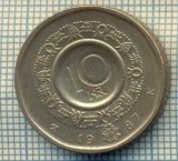 10467 MONEDA- NORVEGIA - 10 KRONER -anul 1987 -STAREA CARE SE VEDE, Europa