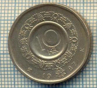 10467 MONEDA- NORVEGIA - 10 KRONER -anul 1987 -STAREA CARE SE VEDE foto