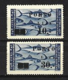 SUPRATIPAR--VARIETATE-- IUGOSLAVIA--PORTO ISTRIA --1946 MNH, Nestampilat