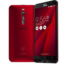 Smartphone ASUS Zenfone 2 ZE551ML Dual Sim Activ 16GB 2GB RAM 4G LTE 1.8Ghz Red foto