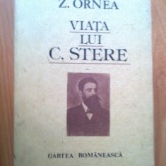 z1 Z. ORNEA - VIATA LUI C. STERE volumul 1