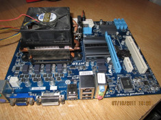 KIT AMD AM3+ PLACA DE BAZA GIGABYTE GA-78LMT-S2P+ PROCESOR SIX CORE AMD FX 6100 foto