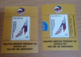 PRIETENIA AMERICA &ndash; FILIPINE, STEAGURI, colite cu si fara SUPRATIPAR, K107