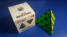 Cub Rubik ShengShou 4x4 Pyraminx Profesional 108mm foto